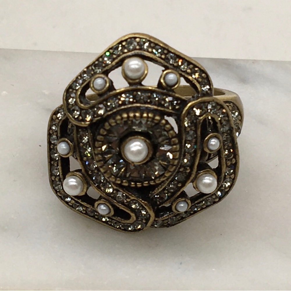 Hiedi Daus Flower Ring size 10